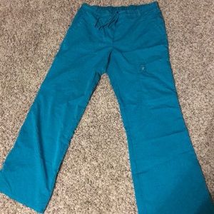 Cherokee Luxe Scrub Bottoms in Teal